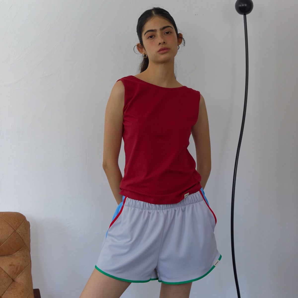 아우어솔티(OURSAALTY) Holiday Shorts / Gray