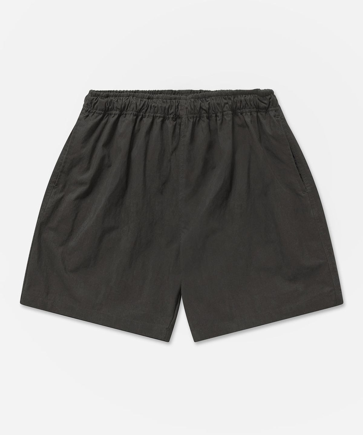 필프(PEALP) [PEALP X FIT THE SIZE] WASHED EASY SHORT(CHARCOAL)