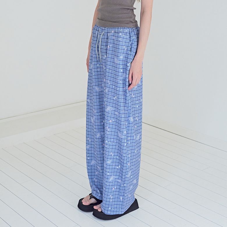 Dolphin Glow Wide Pants (밴딩팬츠)