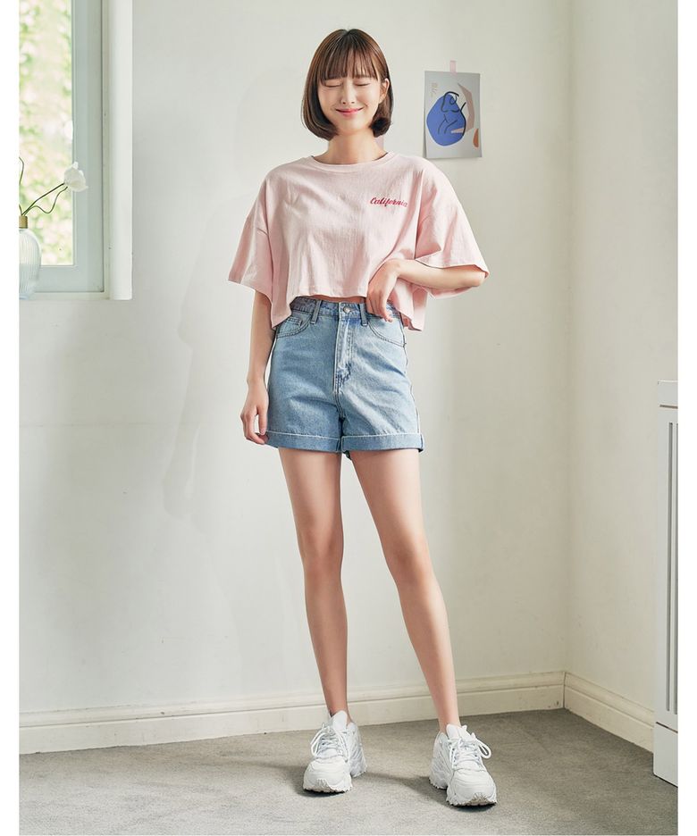 리다스 롤업 숏팬츠_OB15DNME01Z