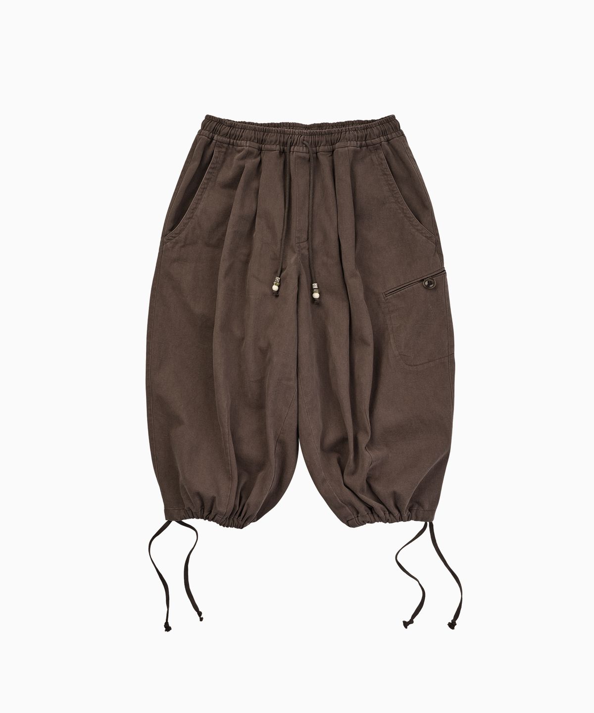 헬로 선라이즈(HELLO SUNRISE) HS Balloon Easy Shorts_Brown