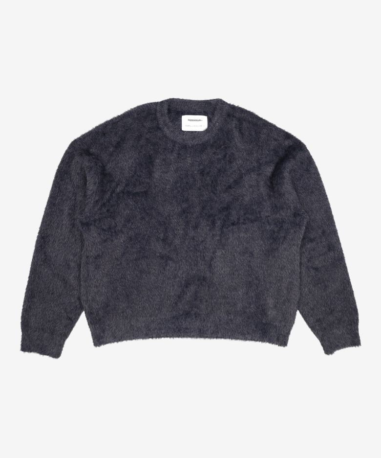 (시그니처종료)CROPPED HAIRY KNIT - 5 COLOR 105