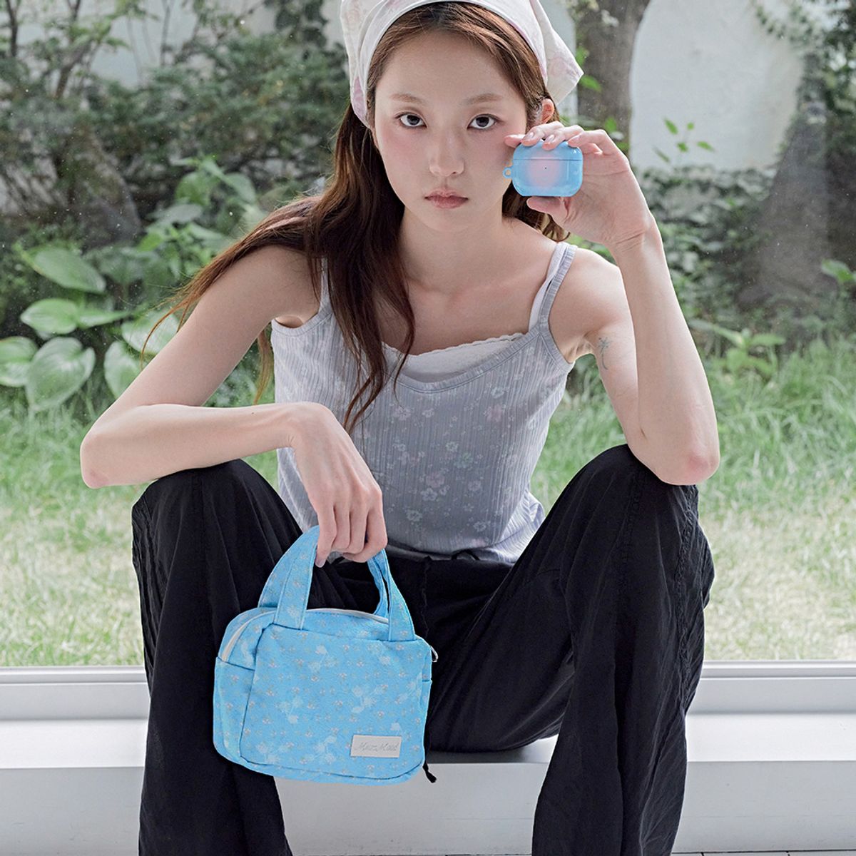 뮤즈무드(MUSEMOOD) Cool Rose Mini Bag (미니백)
