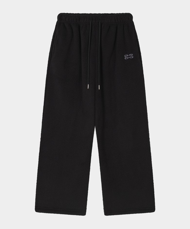 Soft Fluffy pants (Black)