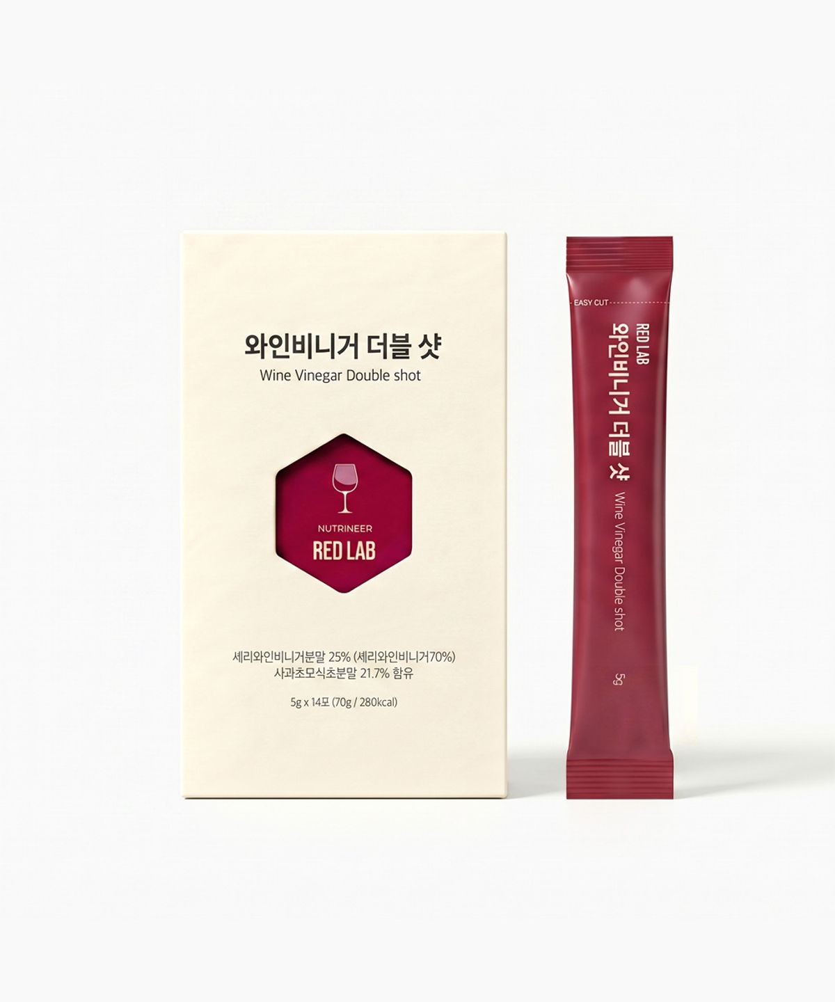 뉴트리니어(NUTRINEER) RED LAB 와인비니거 더블 샷