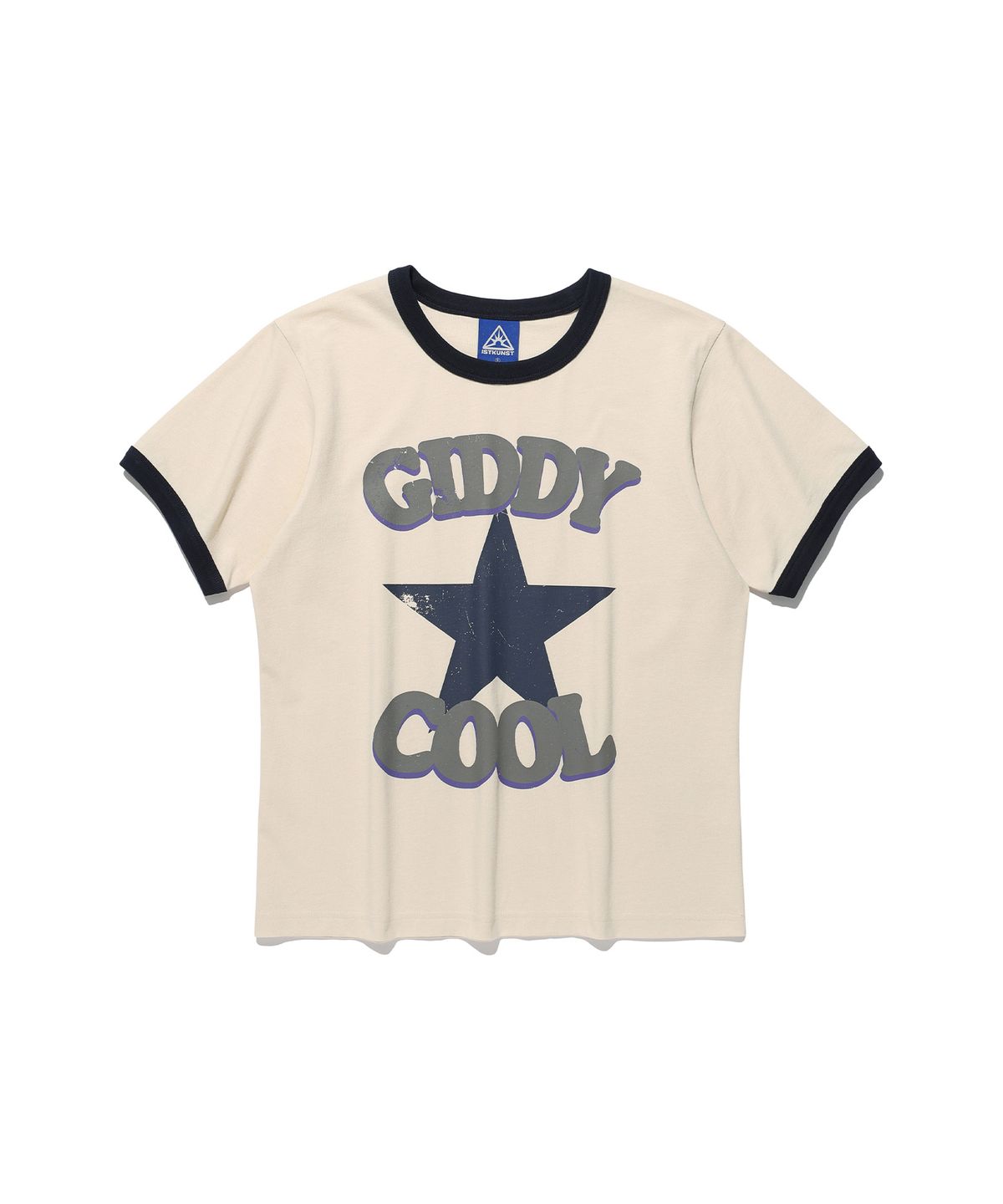 이스트쿤스트(ISTKUNST) GD STAR TEE_CREAM(IK2EMMT523A)