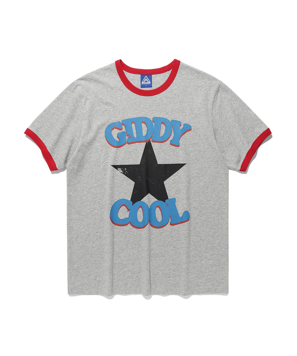 이스트쿤스트(ISTKUNST) GD STAR TEE_GREY(IK2EMMT523A)