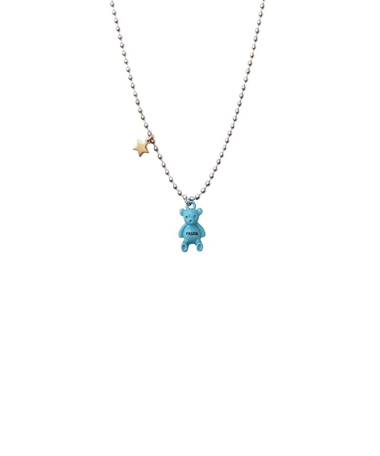 스타 베어 목걸이_민트 Star Bear Necklace_Mint