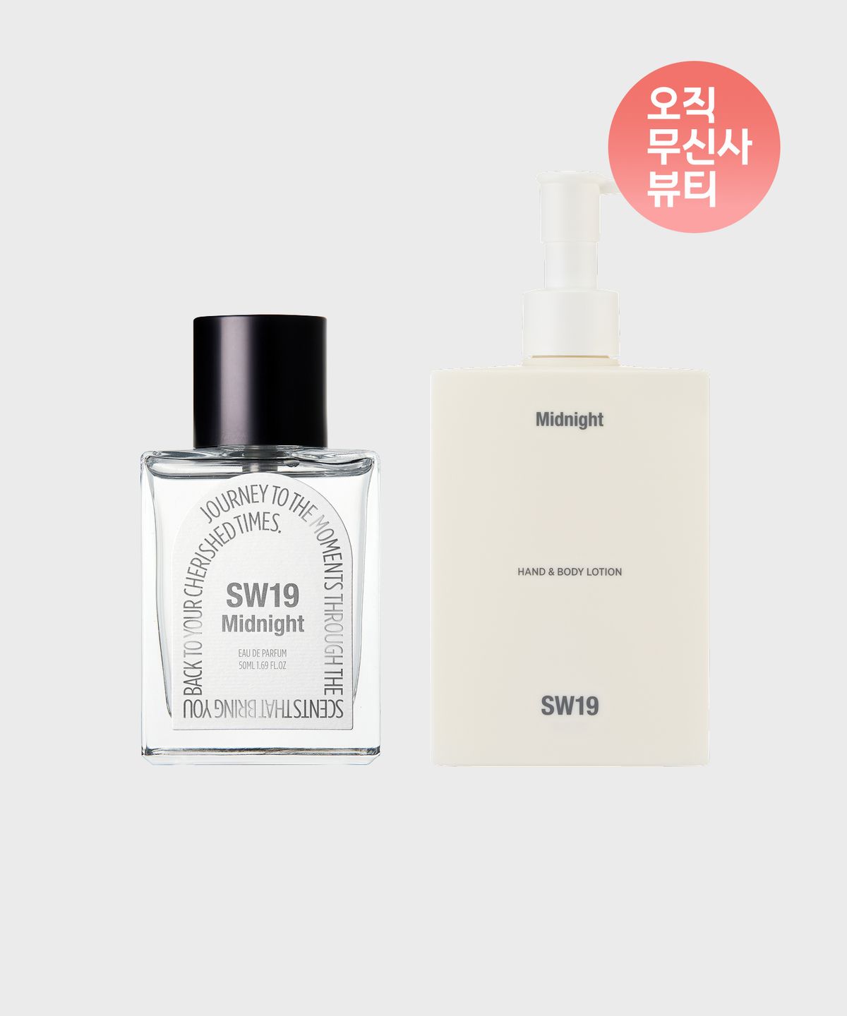 에스더블유나인틴(SW19) SW19 Midnight 오 드 퍼퓸 & 로션 기획세트