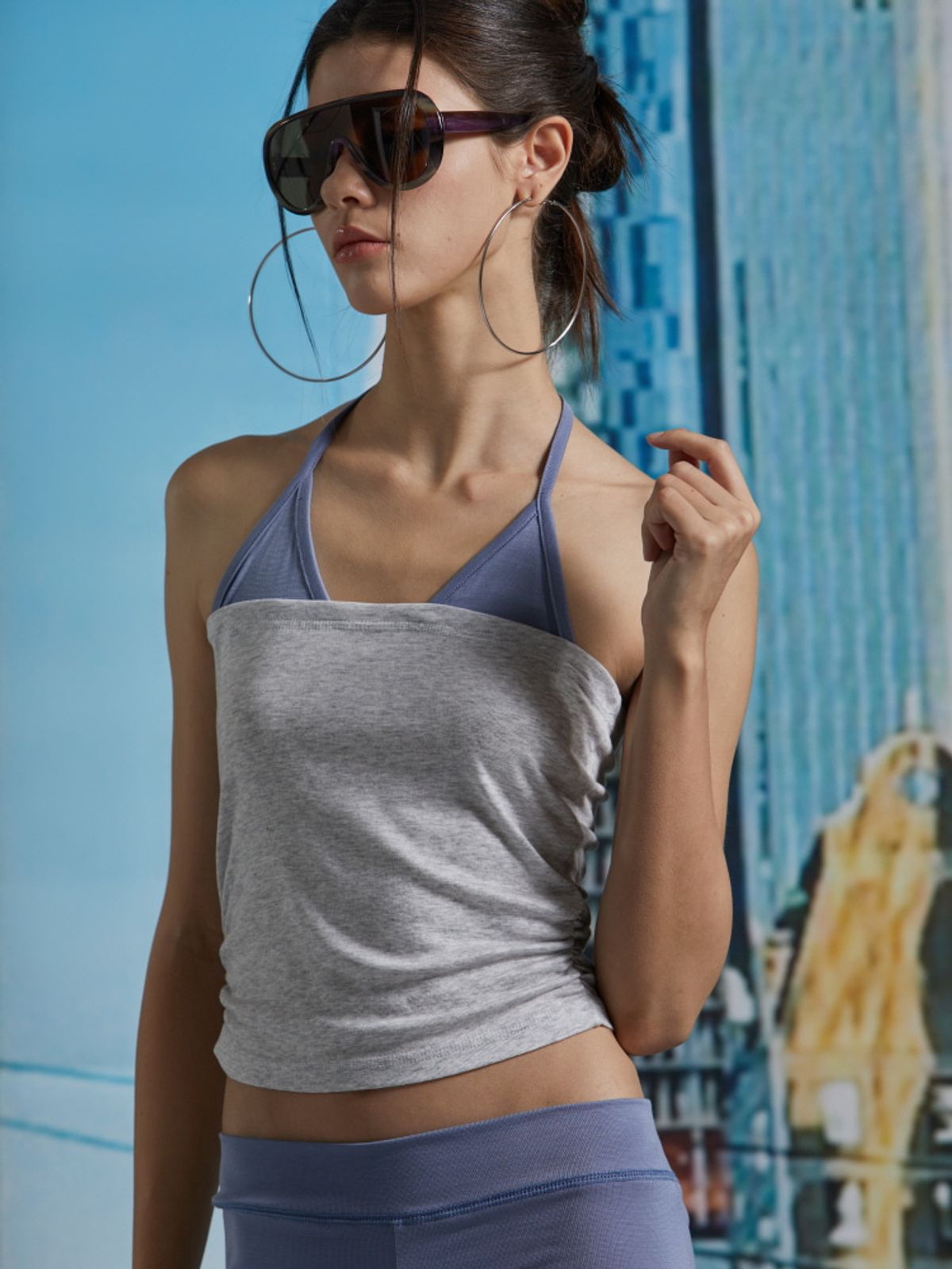 게이트리스(GATELESS) BIKINI LAYERED TOP
