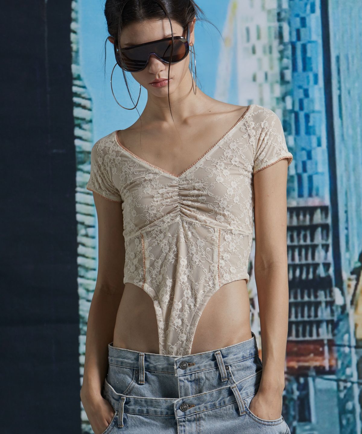 게이트리스(GATELESS) FAKE BODYSUITE