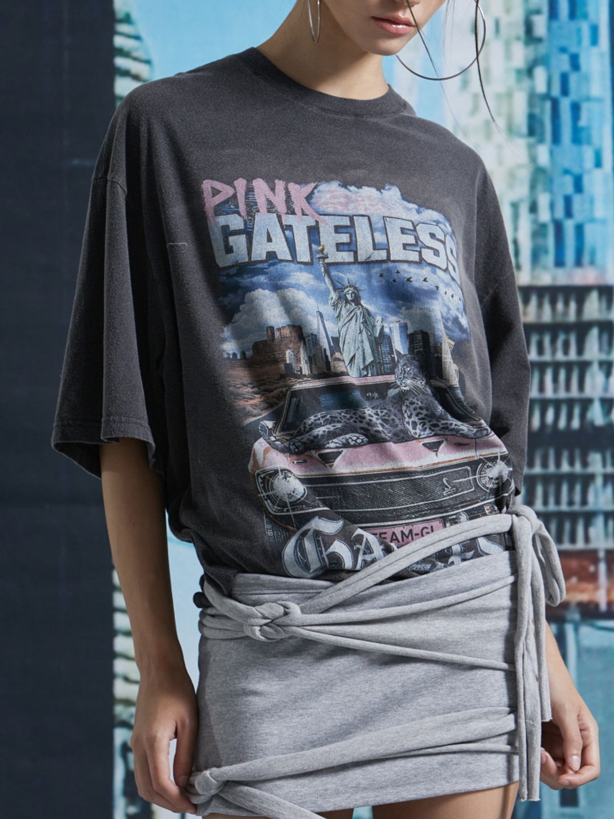 게이트리스(GATELESS) CITY BOX T-SHIRT