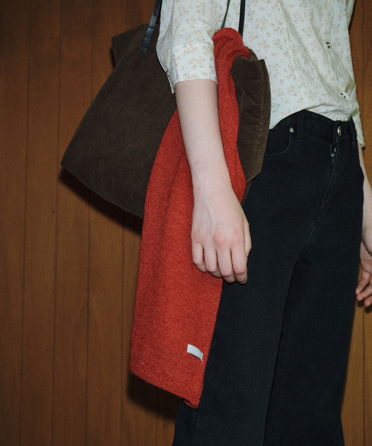108파운드(108POUND) Halo Mohair Muffler_Red