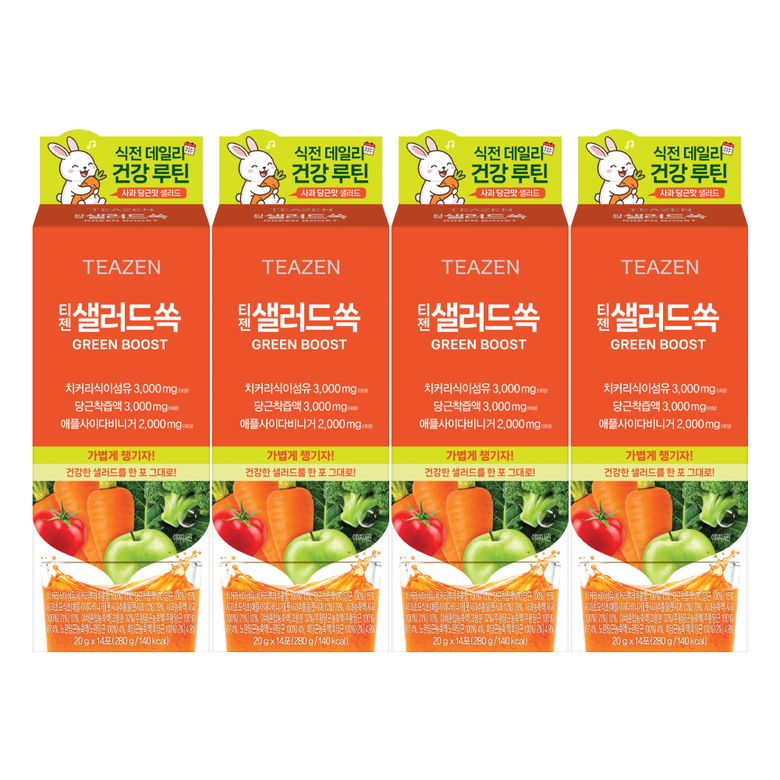 마시는 샐러드 쏙 14포X4박스