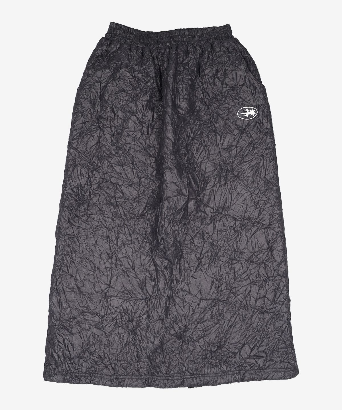 나이스고스트클럽(NICEGHOSTCLUB) PADDED WRINKLE SKIRT_BLACK(NG2CFUPA92A) F