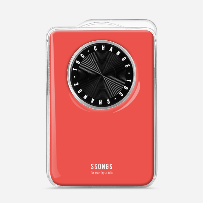 맥세이프 카드지갑 2배자력 체인지 3카드팩 컬러 에폭시 010 비비드핫핑크