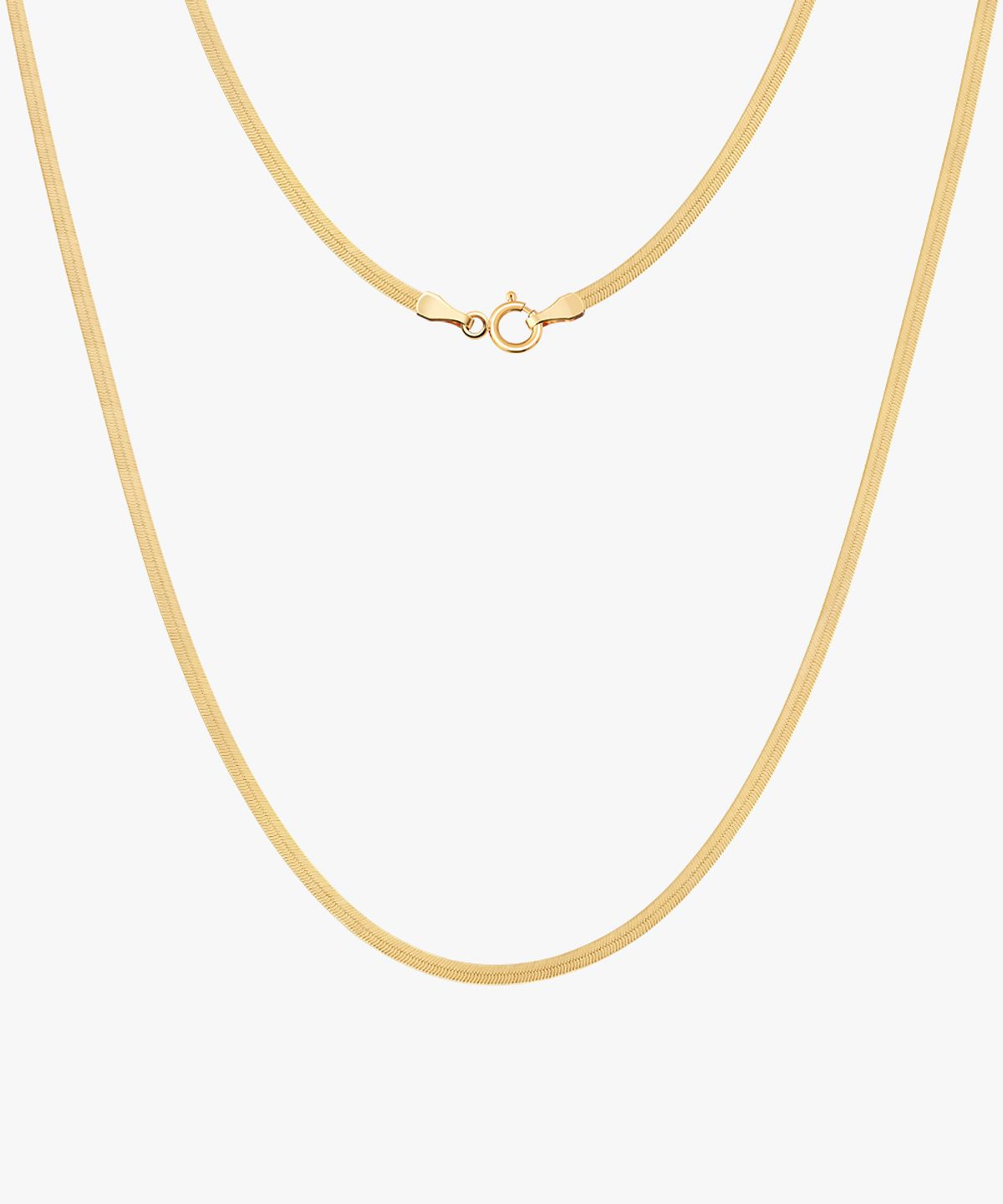 므씨엘(MCEL) 14K 리베르테 스네이크 목걸이 2mm