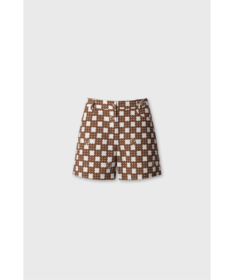 Women Pattern set up pants WWPNA26620BRX
