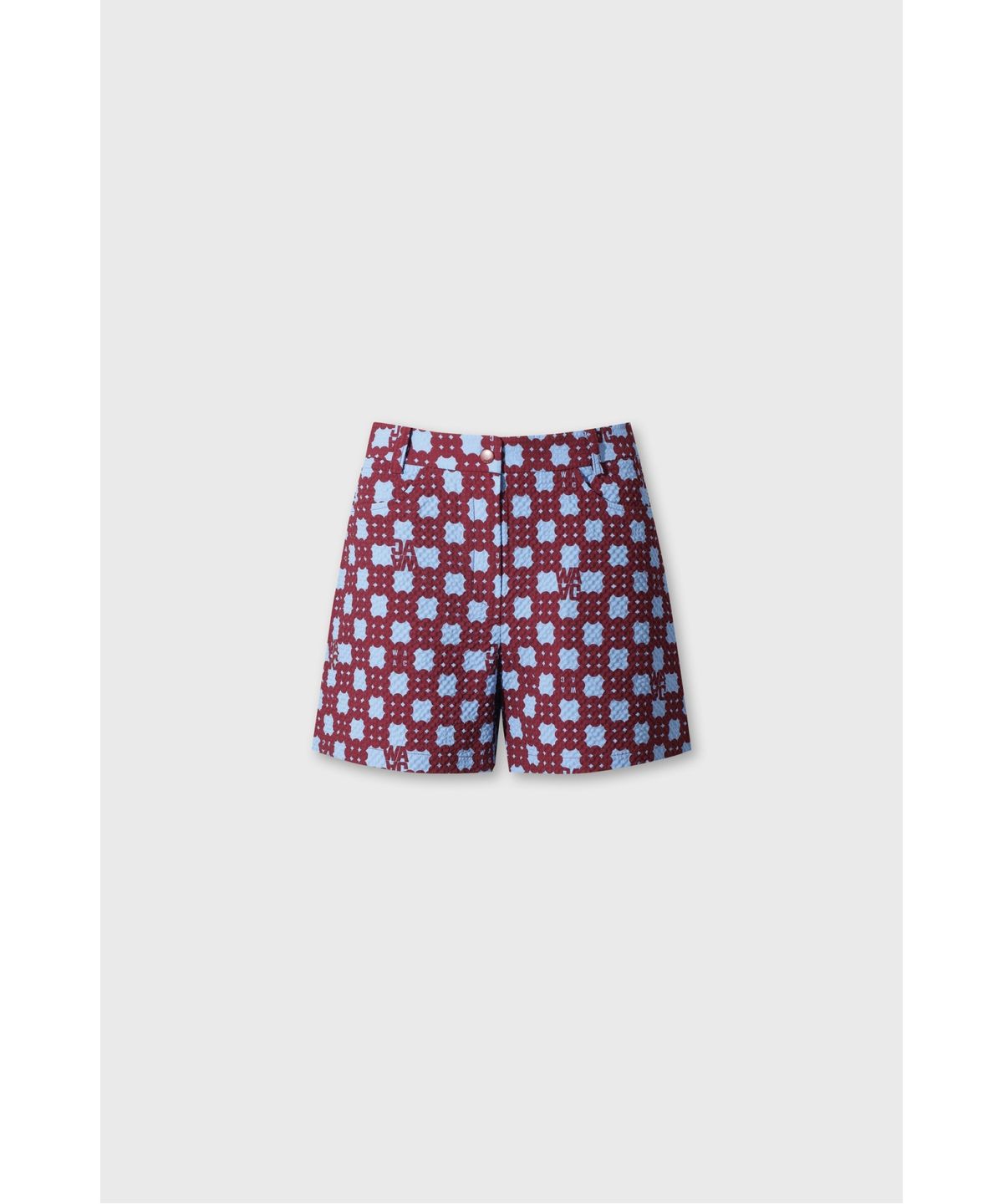 왁(WAAC) Women Pattern set up pants WWPNA26620WIX
