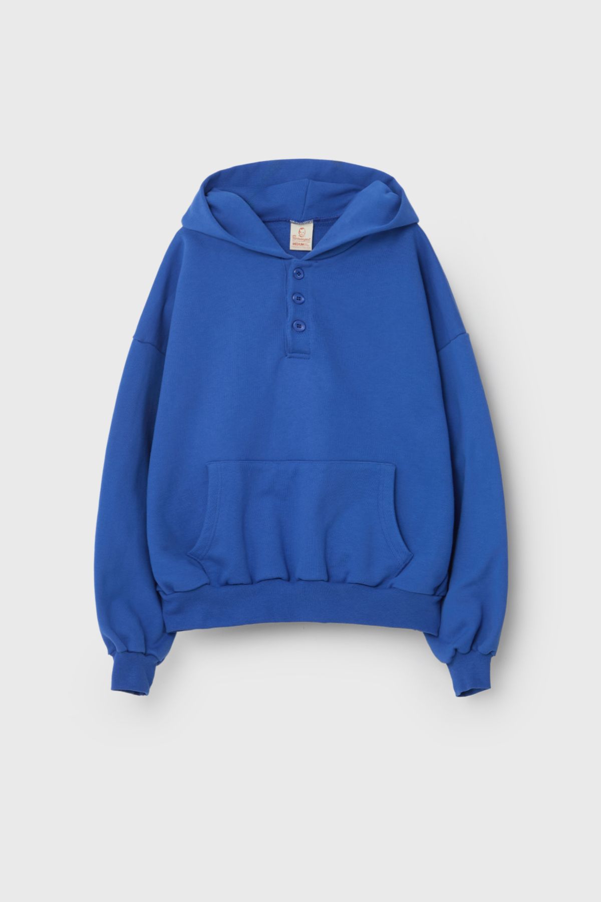 벌스데이수트(BIRTHDAYSUIT) HENLEY HOODIE (BLUE)