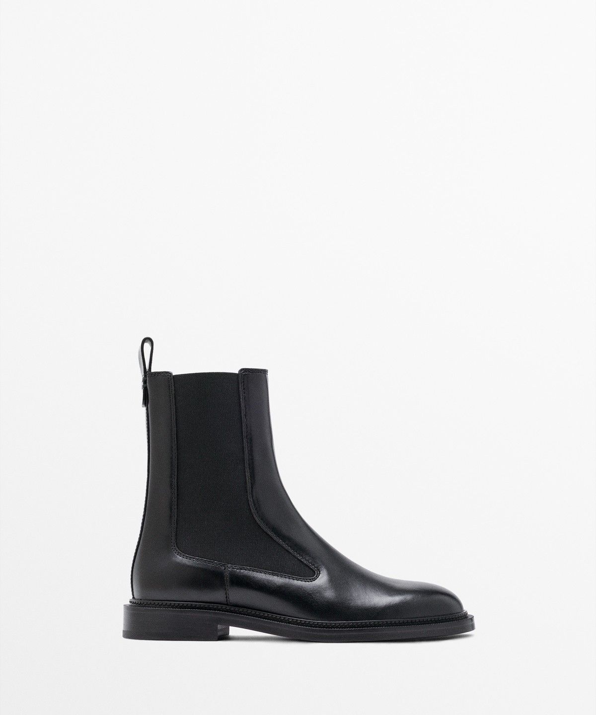 마시모두띠(MASSIMO DUTTI) 플랫 첼시 부츠