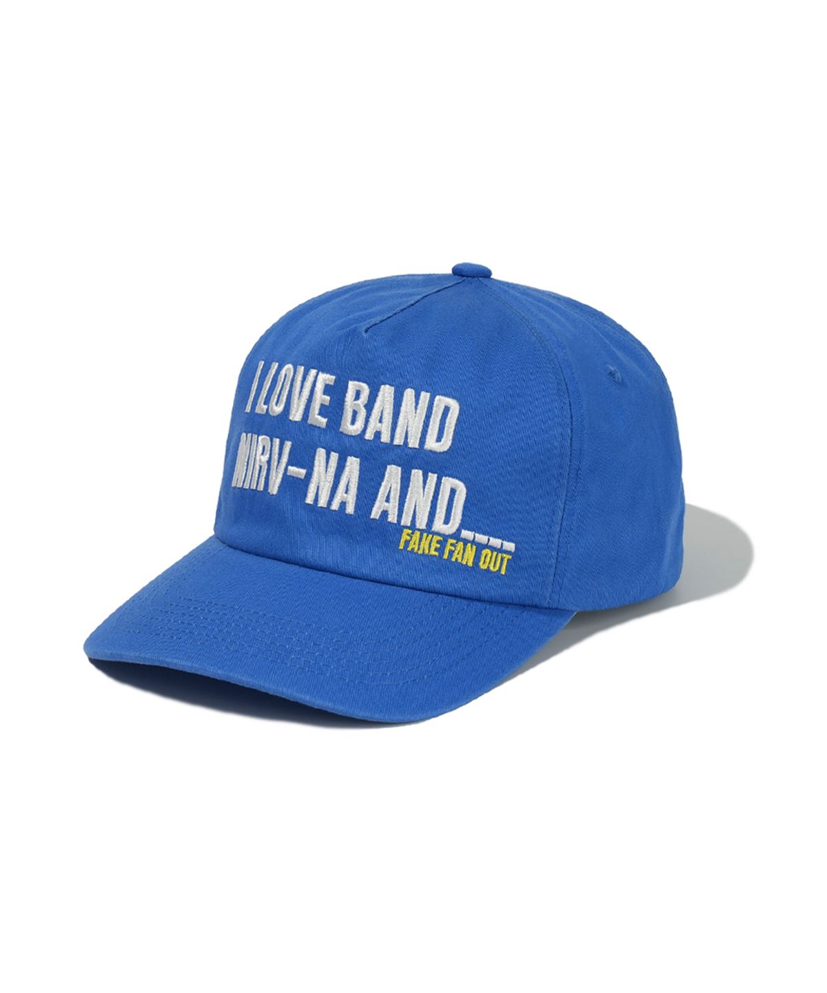 마이네임이즈피터(MYNAMEISPETER) 2026 PENTAPORT 5-PANEL LOVE BAND CAP - BLUE