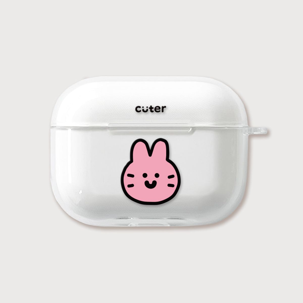 큐터(CUTER) 래빗 핑크 (에어팟 3/4 & 프로)