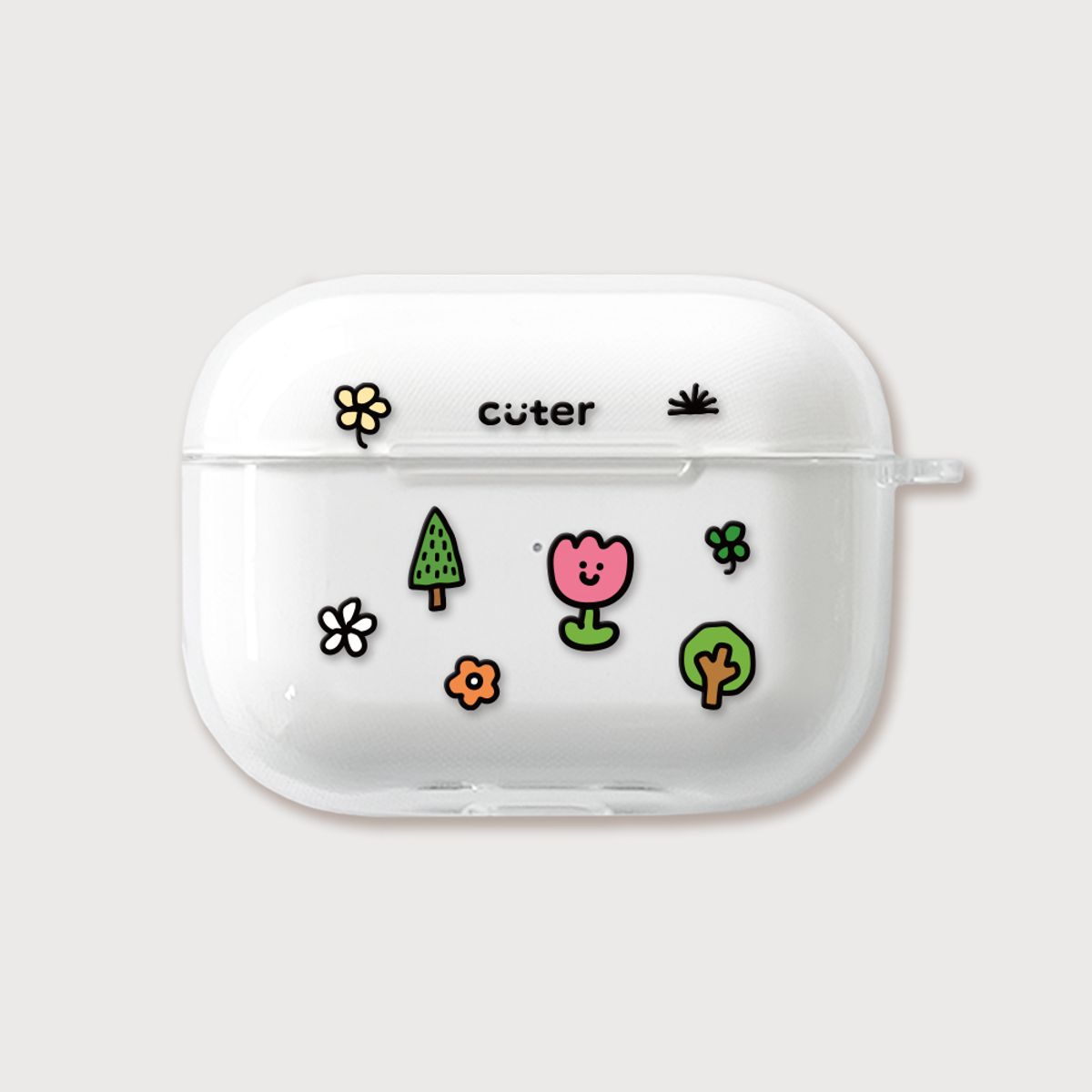 큐터(CUTER) 가든드로잉 (에어팟 3/4 & 프로)