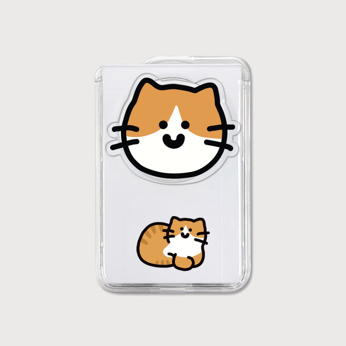 큐터(CUTER) 치즈냥 (맥세이프 카드슬롯 & 톡)