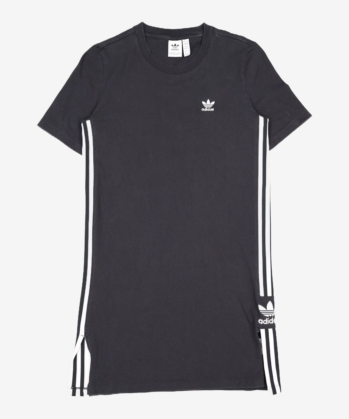 아디다스(ADIDAS) 락업 티 드레스 - 블랙 / FU1732 S