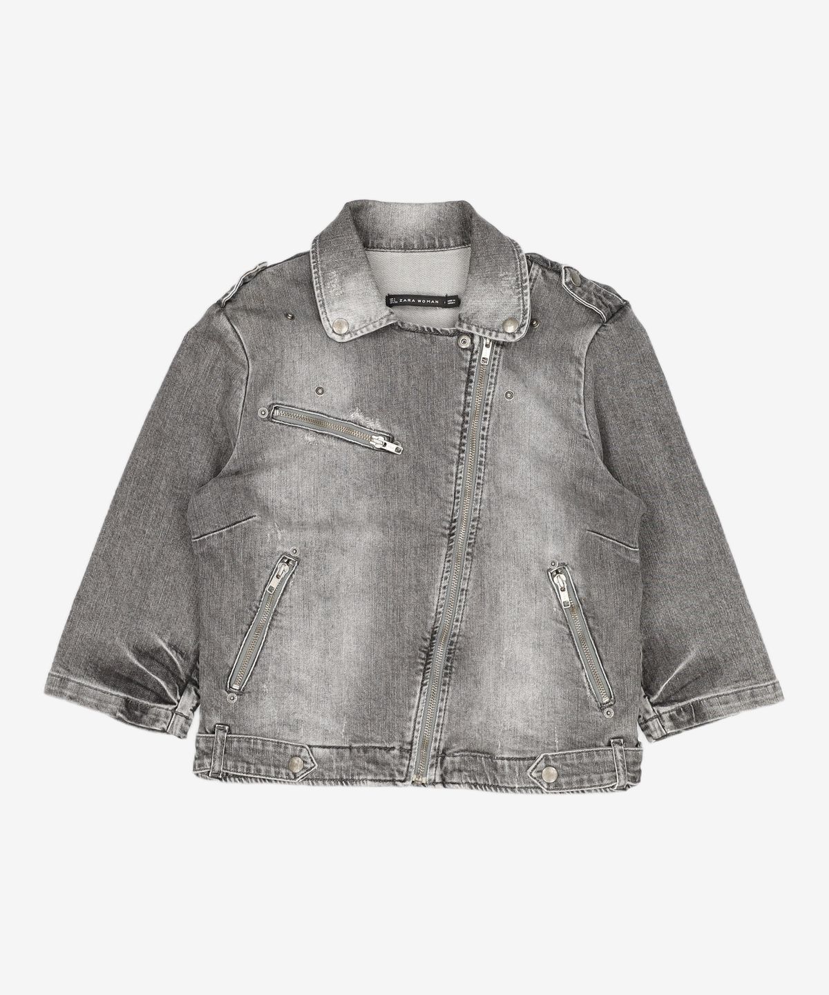자라 우먼(ZARA WOMAN) 데님/트러커 재킷 L