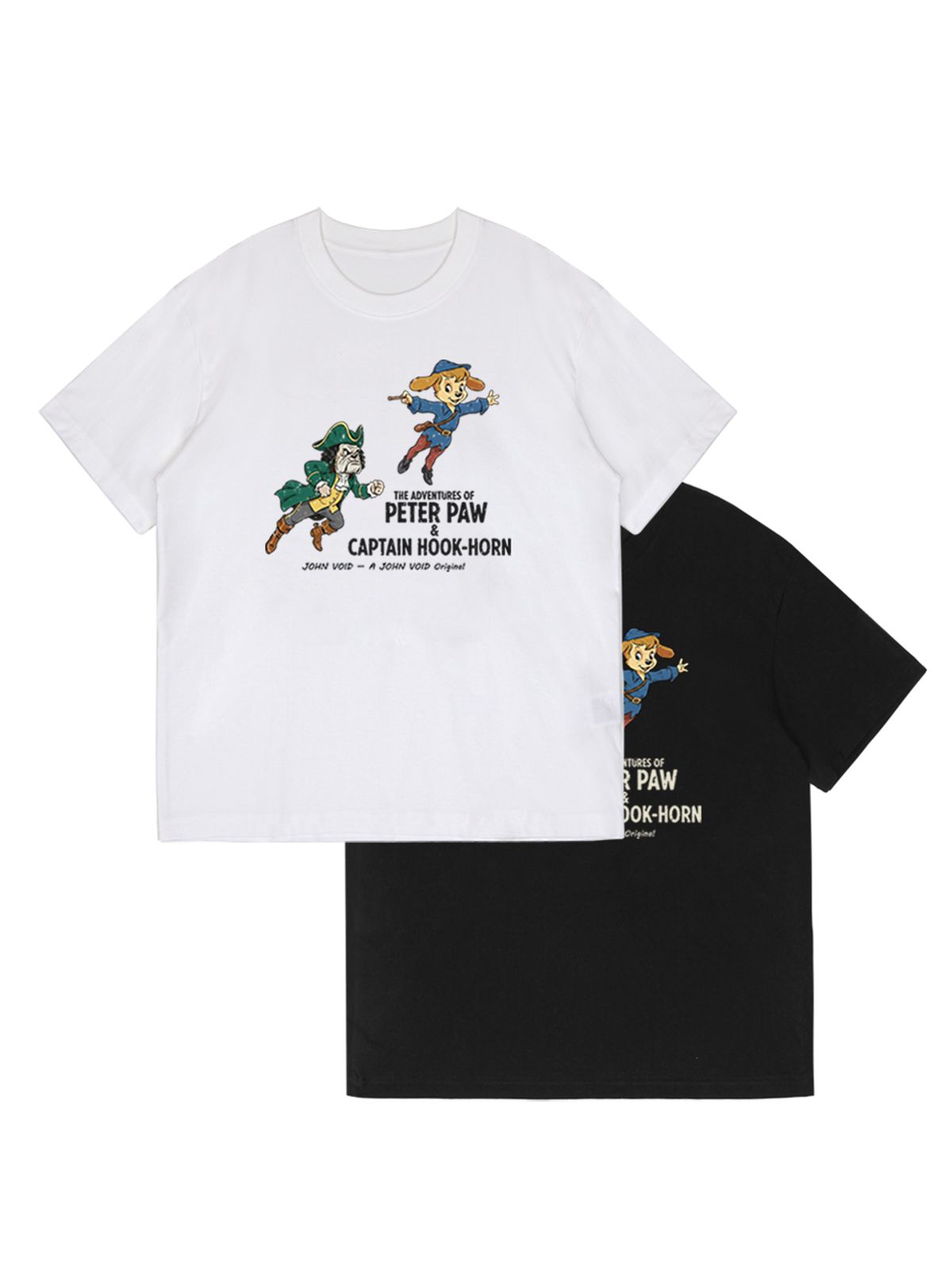 세이브어독(SAVE A DOG) PETER PAW HALF-SLEEVE T-SHIRT (KIDS & UNISEX SIZE ~5XL)