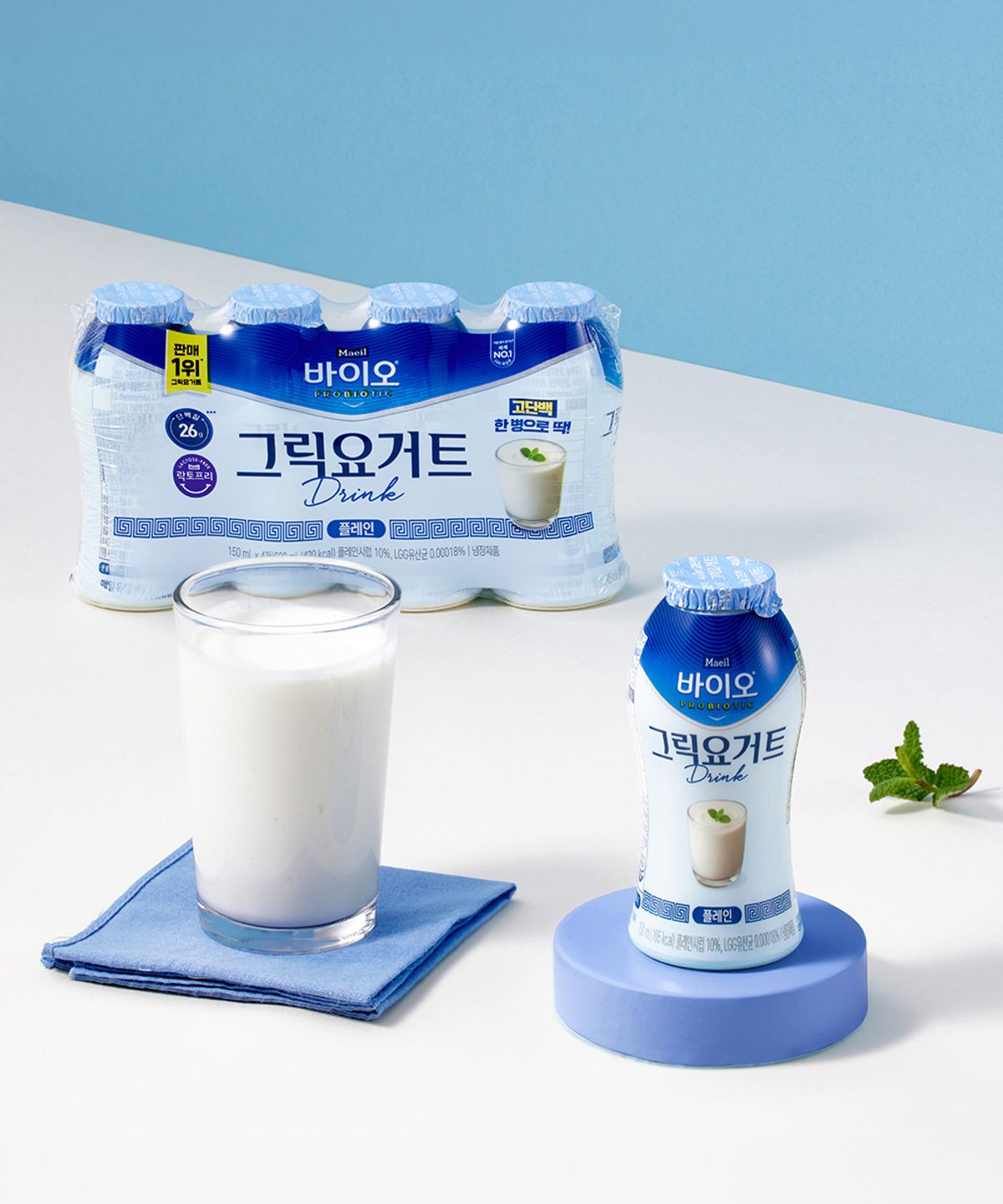 매일바이오(MAEIL BIO) [12입] 매일바이오 드링크 플레인 150ml