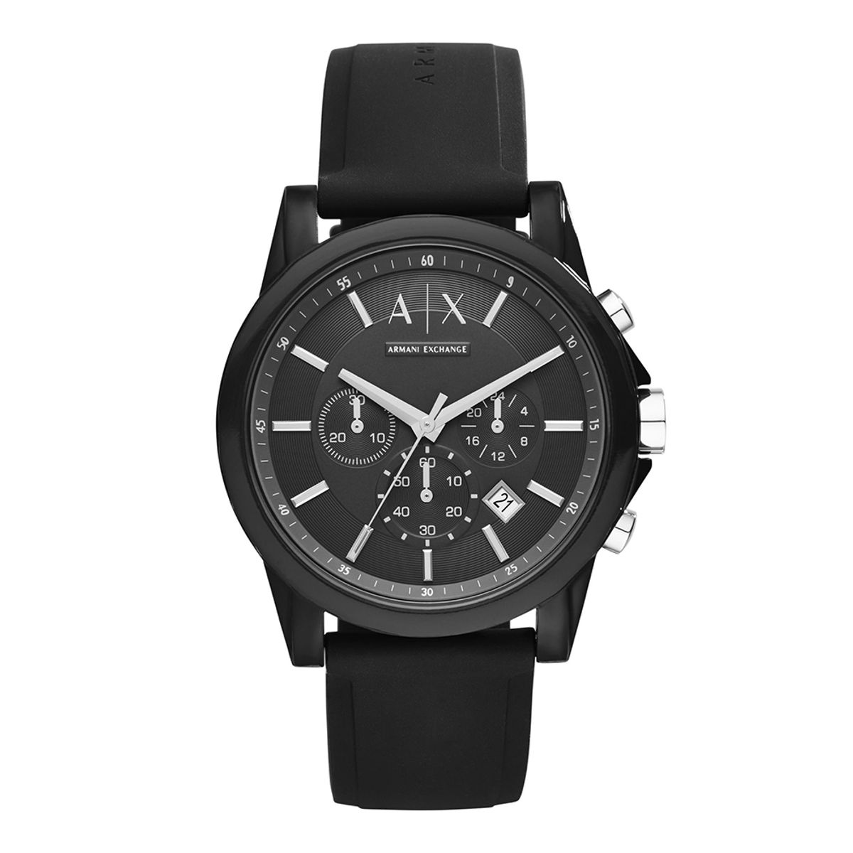 아르마니 익스체인지 시계(ARMANI EXCHANGE WATCH) AX1326 (Outerbanks) 아우터뱅크스 크로노그래프 남성 우레탄시계