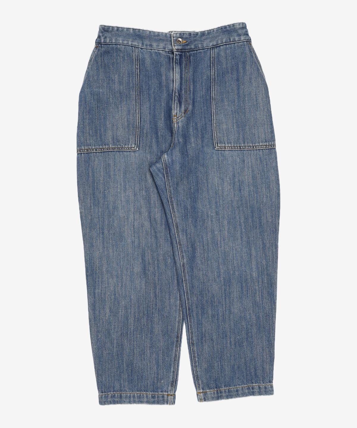 커스텀멜로우(CUSTOMELLOW) banding wide denim _CWPAA22585BUX 32