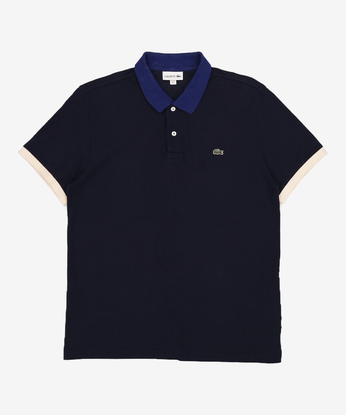 라코스테(LACOSTE) 남성 BBR 컬러블록 RIB 반팔 폴로티 PH896E-52G 166 5
