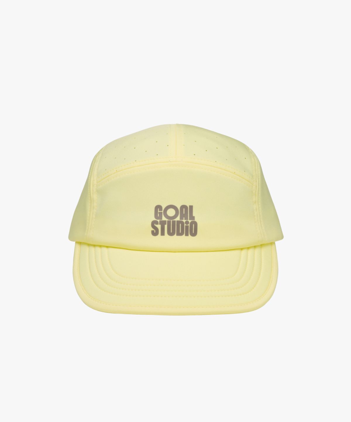 골스튜디오(GOALSTUDIO) ACTIVE LOGO CAP-LIGHT YELLOW