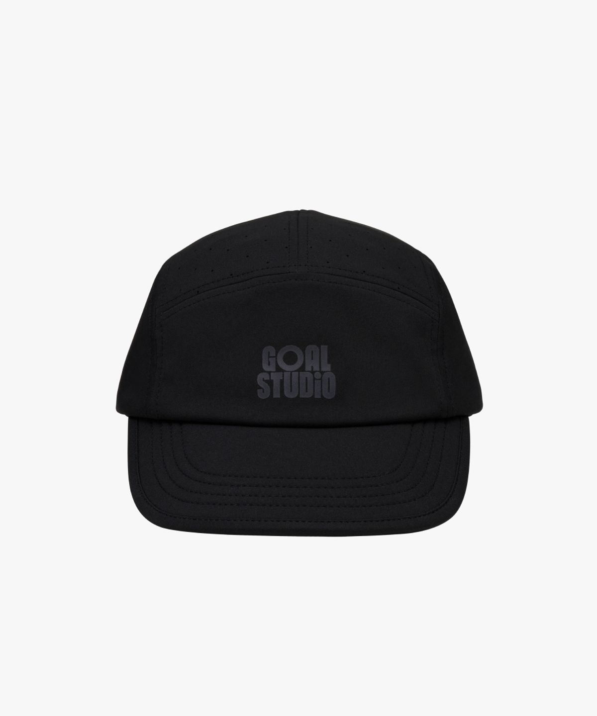골스튜디오(GOALSTUDIO) ACTIVE LOGO CAP-BLACK