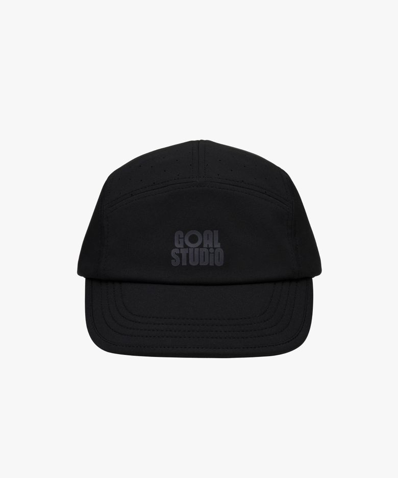 ACTIVE LOGO CAP-BLACK