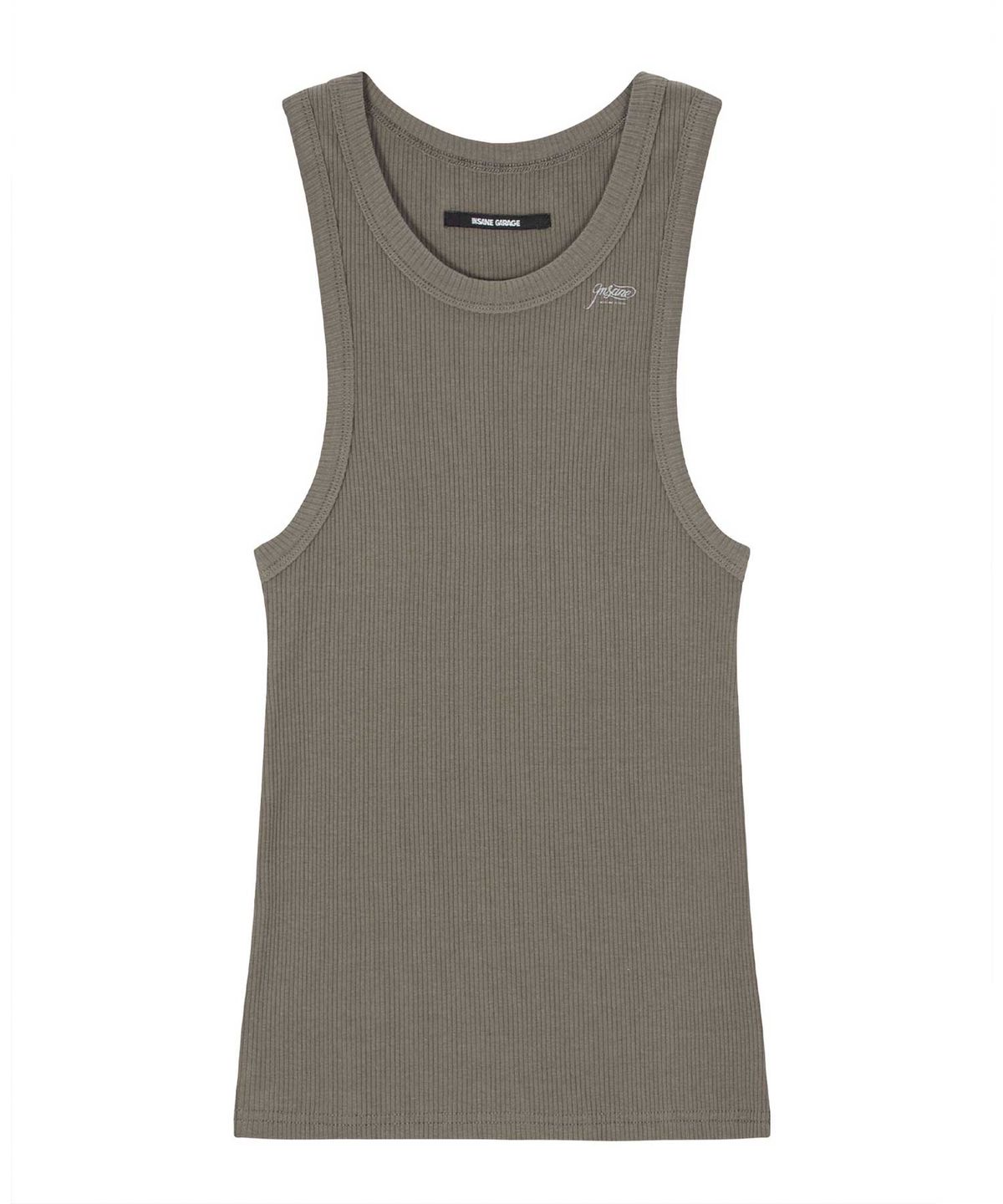 인세인개러지(INSANEGARAGE) INSANE WOMEN GRAPHIC SLEEVELESS_BROWN