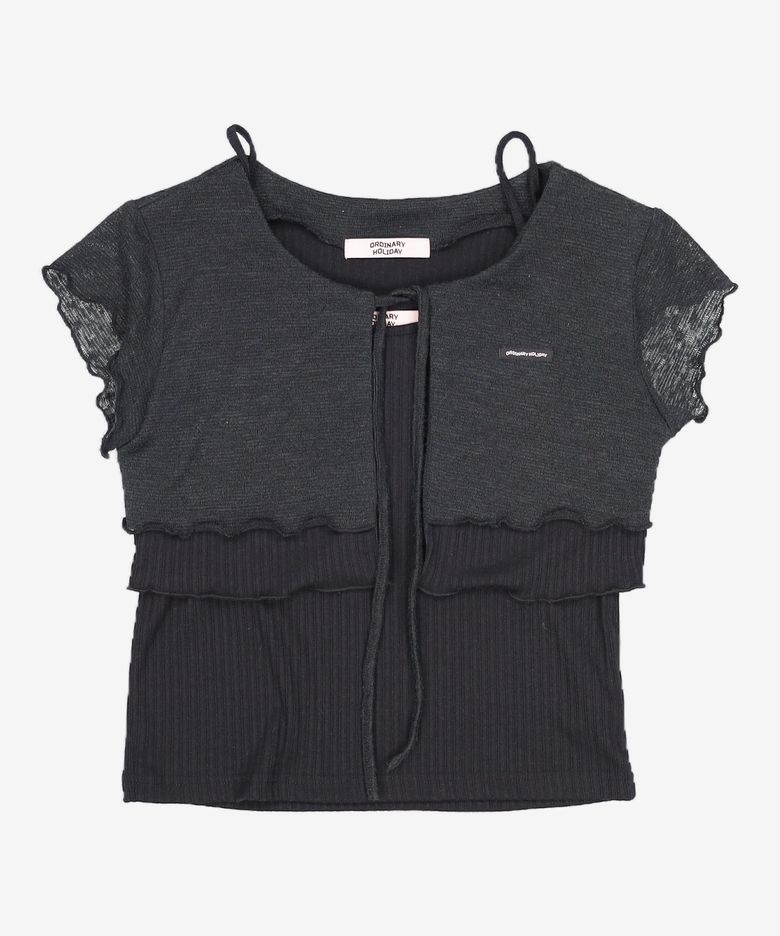 저지볼레로세트 JERSEY BOLERO SET FREE
