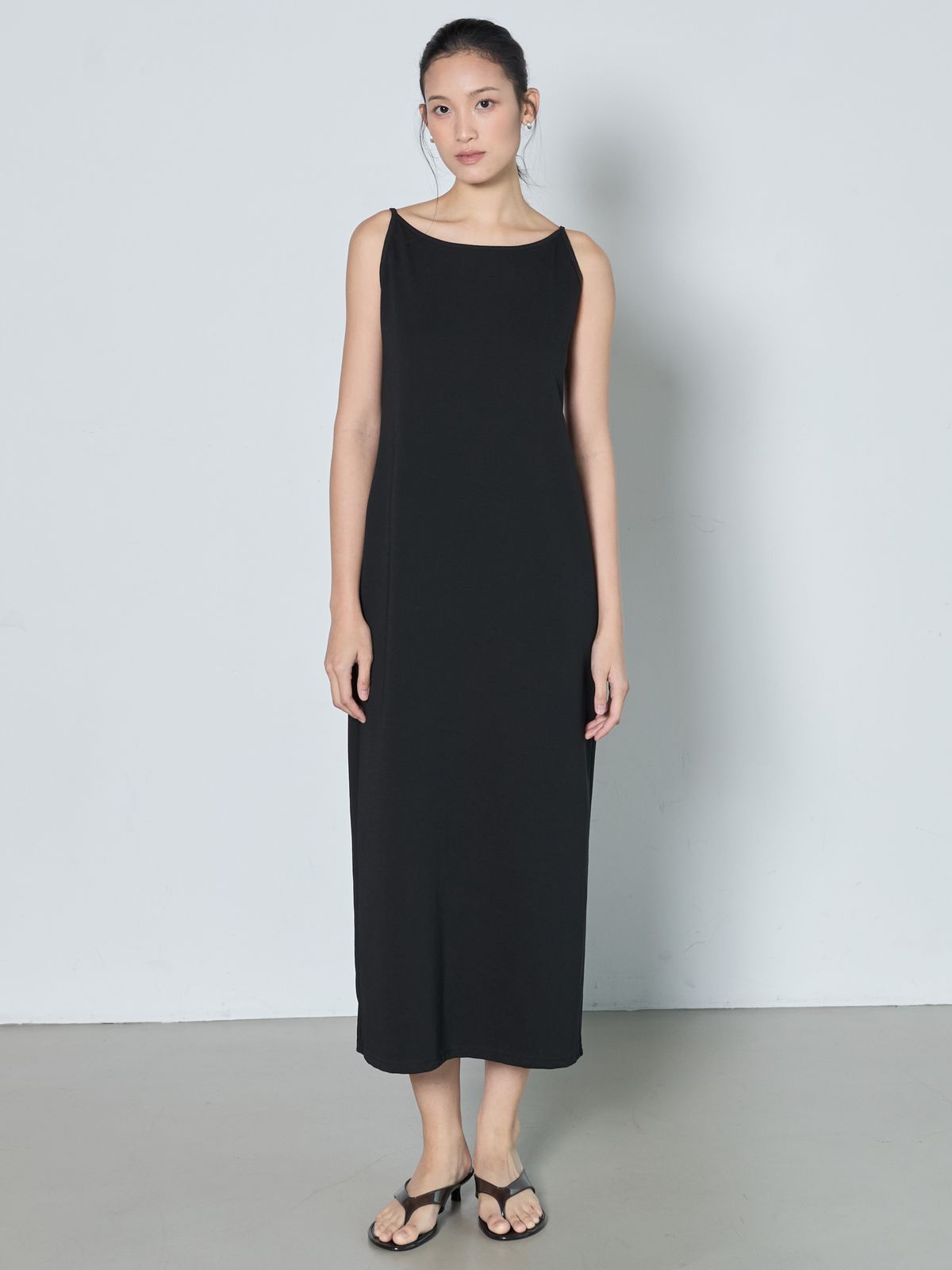 누토프(NUTOFFE) Boatneck Dress_Black