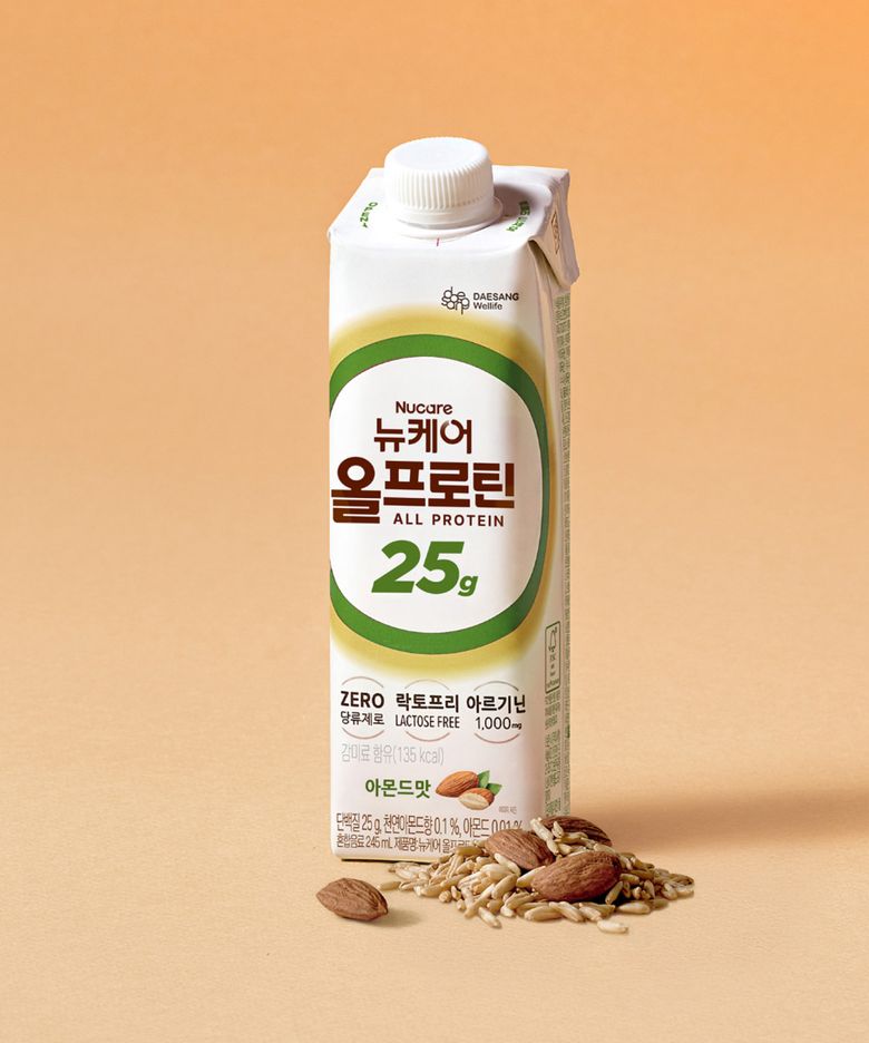 16팩) 뉴케어 올프로틴 아몬드맛 25g 단백질 드링크 245ml