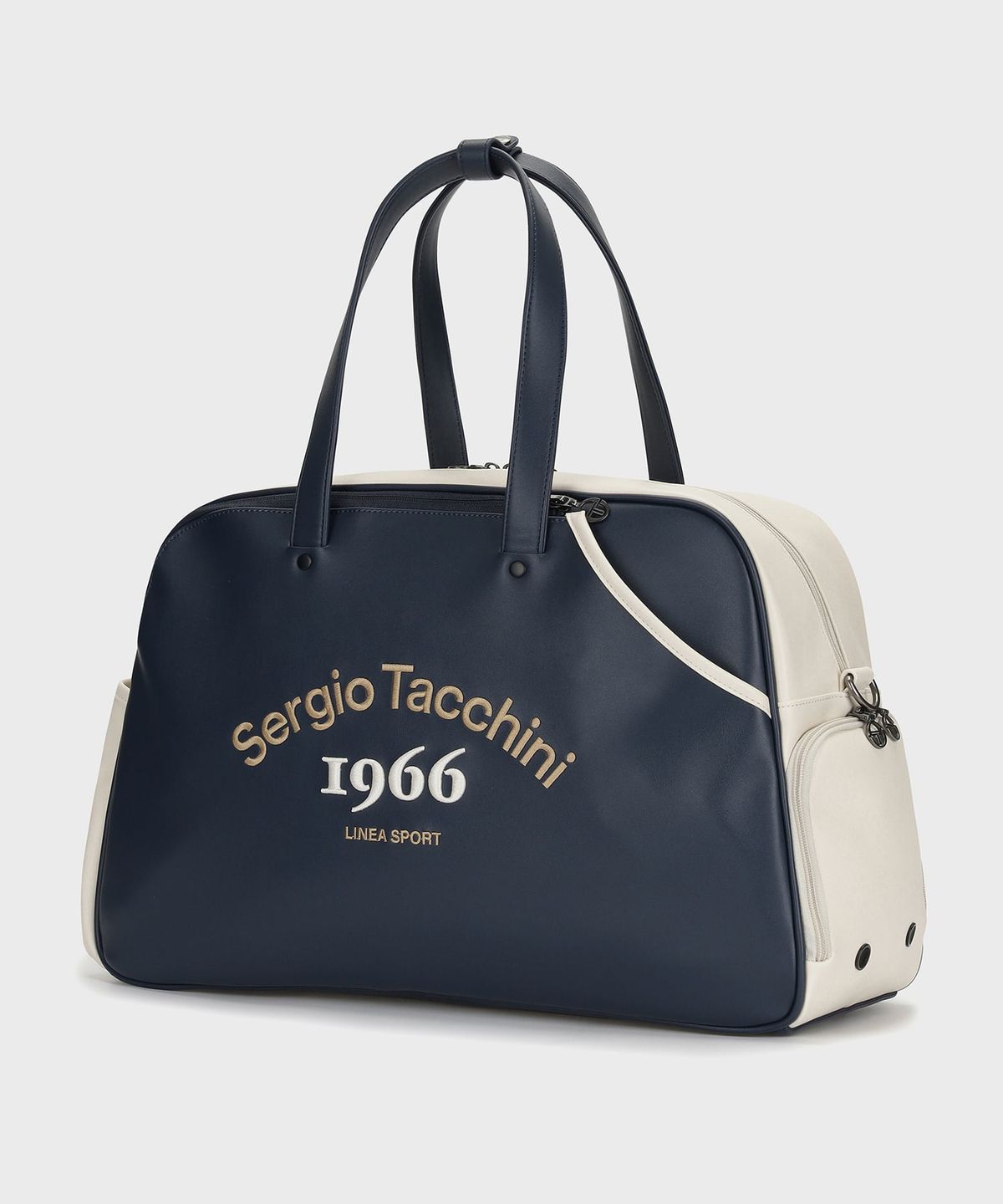 세르지오 타키니(SERGIO TACCHINI) U 액티브 레더 보스턴백 (Navy)