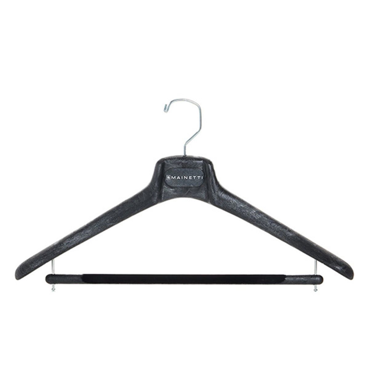 메이네티(MAINETTI) 사토리얼 상하의 옷걸이 SAR46 1P (BLK)