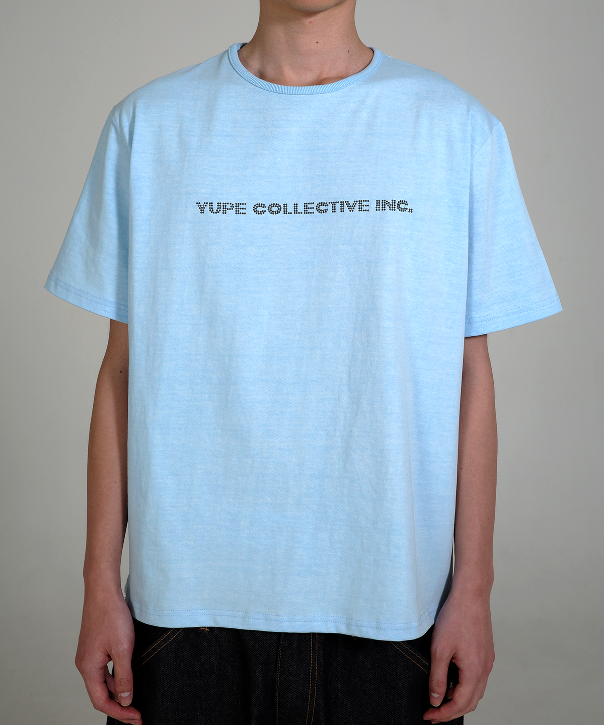 유프(YUPE) Collective Hotfix T-shirts - Sky Blue
