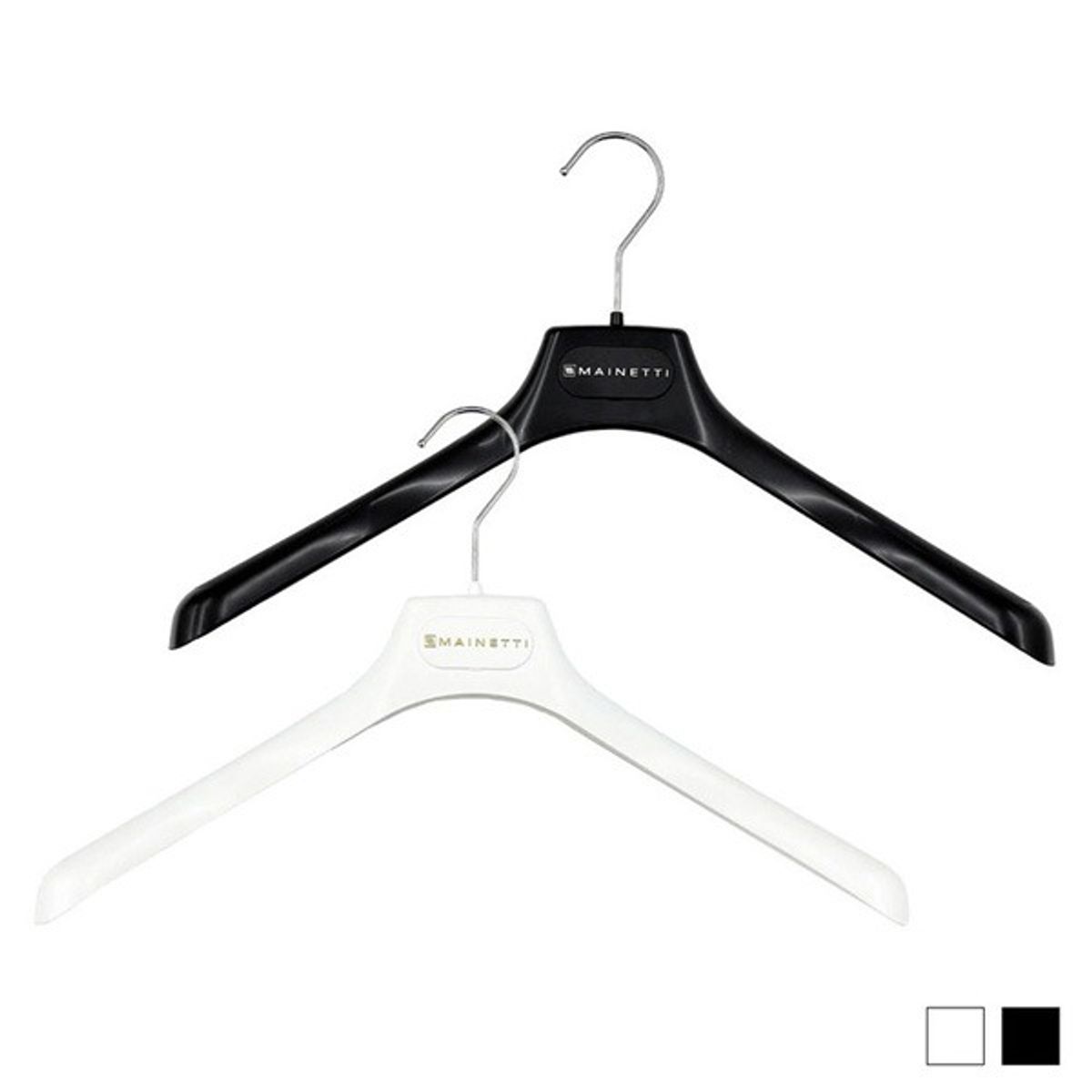 메이네티(MAINETTI) 플라스틱 프리미엄 자켓 옷걸이 10P (2 color)