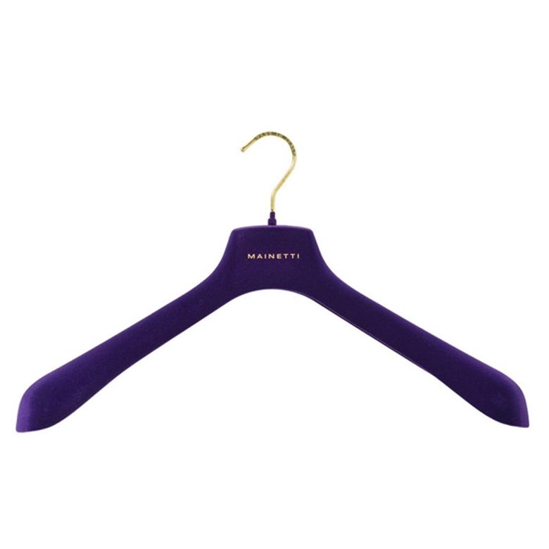 프리미엄 벨벳 자켓 옷걸이 1P (Purple)