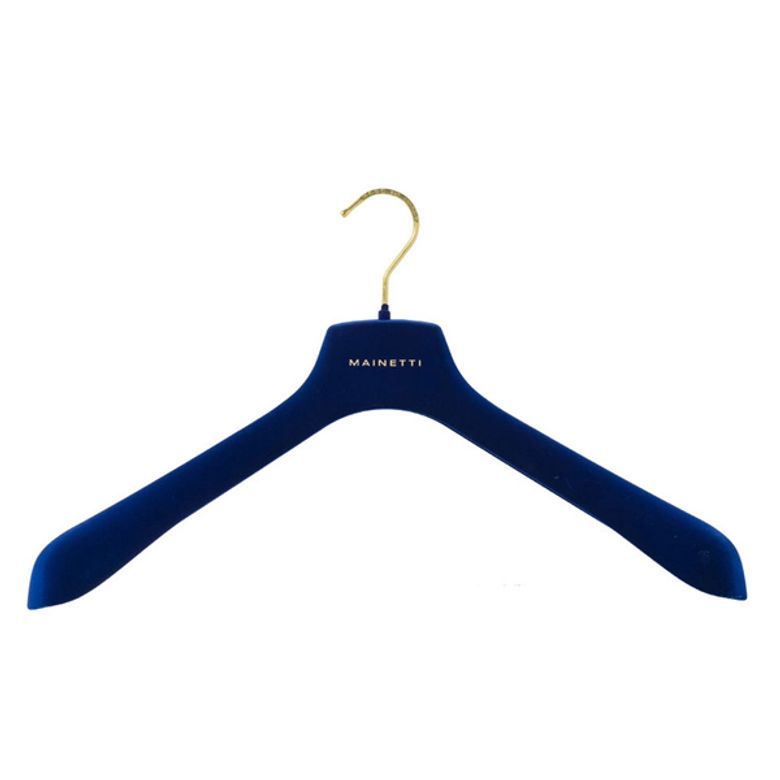 프리미엄 벨벳 자켓 옷걸이 1P (Navy)