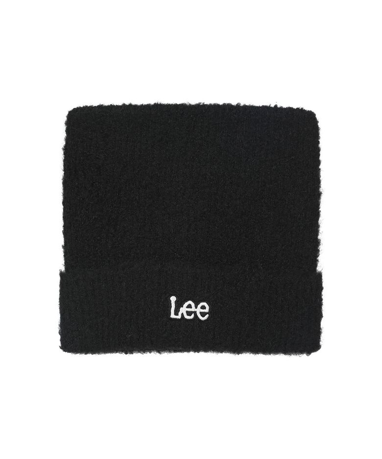 스퀘어 부클 비니 블랙 LK2604BN70BK